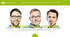 Desktop Screenshot of kieferchirurgie-eiche.de